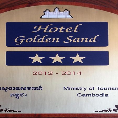 Golden Sand Hotel Sihanoukville Exterior foto